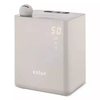 Увлажнитель воздуха Kitfort КТ-2890, ультразвуковой, 95 Вт, 3 л, 30 м2, бежевый