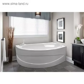 Ванна акриловая Eurolux SPARTA, 160х100х47 см, правая, без каркаса