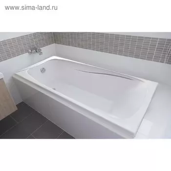 Ванна акриловая Eurolux TROYA 17070, 170x70x47 см, без каркаса