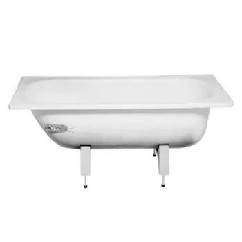 Ванна cтальная "ВИЗ" ANTIKA 1400х700х400мм, эмалированная, ножки в комплекте, белая