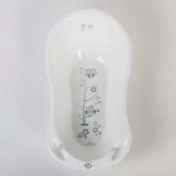 Ванна детская «Совы» 86 см., цвет белый