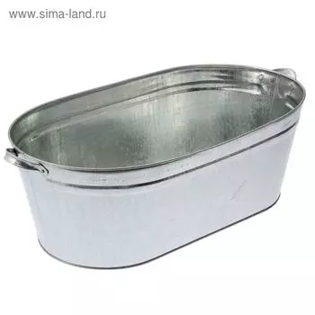 Ванна оцинкованная хозяйственная, 60 л, ГОСТ