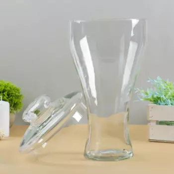 Ваза "Кубок" средняя, с крышкой, 35х17х17 см 6898