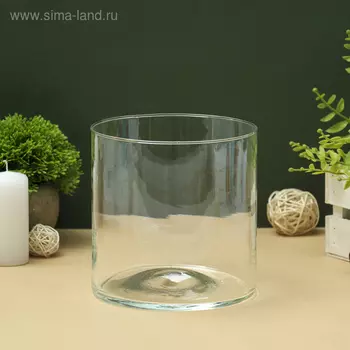 Ваза "Трубка" 15х14,6см, 2л