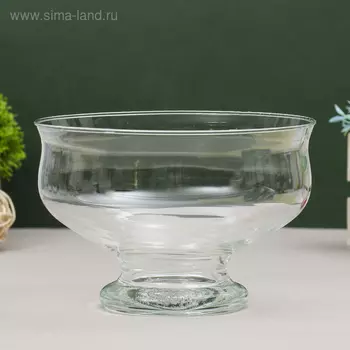 Ваза «Валхерен», 1.6 л, 1218 см, стекло, прозрачная