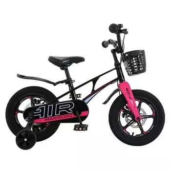Велосипед 14" Maxiscoo Air делюкс плюс, цвет обсидиан