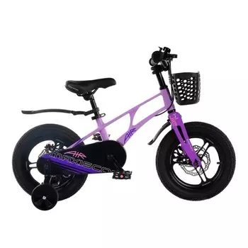 Велосипед 14'' Maxiscoo AIR Pro, цвет Лавандовый Матовый