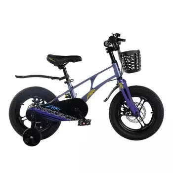 Велосипед 14'' Maxiscoo AIR Pro, цвет Синий карбон