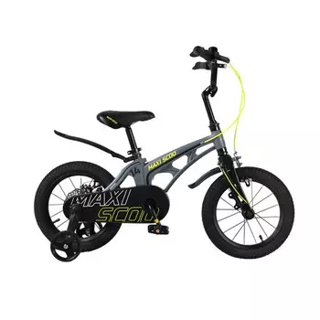 Велосипед 14" Maxiscoo Cosmic, цвет серый матовый