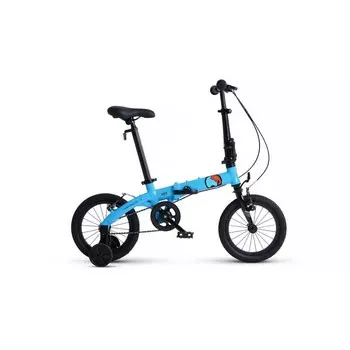 Велосипед 14'' Maxiscoo S007 Стандарт, цвет Синий