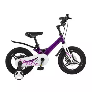 Велосипед 14" Maxiscoo Space делюкс плюс, цвет фиолетовый
