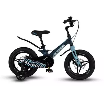 Велосипед 14'' Maxiscoo SPACE Deluxe Plus, цвет Матовый Ультрамарин