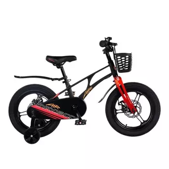 Велосипед 16'' Maxiscoo AIR Pro, цвет Черный Матовый