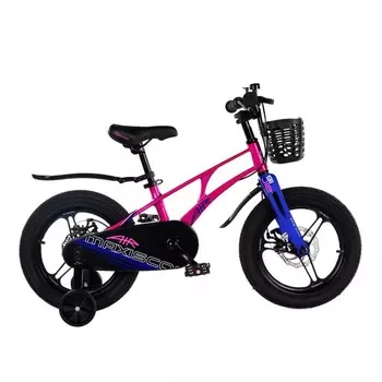 Велосипед 16'' Maxiscoo AIR Pro, цвет Розовый Жемчуг