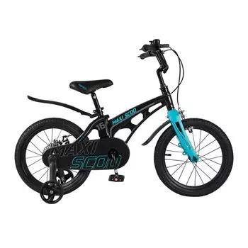 Велосипед 16" Maxiscoo Cosmic, цвет чёрный аметист