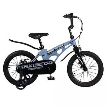 Велосипед 16" Maxiscoo Cosmic стандарт, цвет голубой матовый