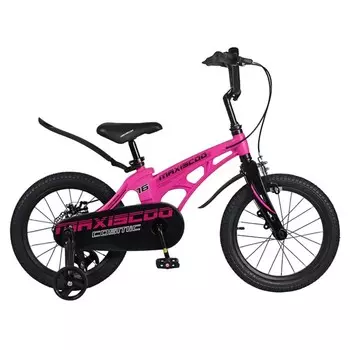 Велосипед 16" Maxiscoo Cosmic стандарт, цвет розовый матовый