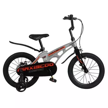 Велосипед 16" Maxiscoo Cosmic стандарт, цвет серый матовый