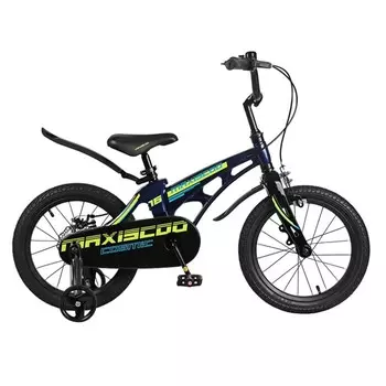 Велосипед 16" Maxiscoo Cosmic стандарт, цвет синий перламутр