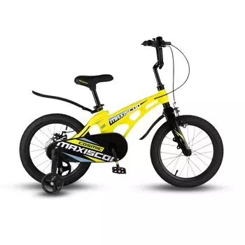 Велосипед 16'' Maxiscoo COSMIC Стандарт, цвет Желтый Матовый