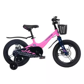 Велосипед 16'' Maxiscoo JAZZ Pro, цвет Розовый Матовый