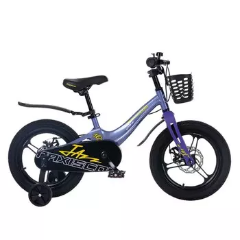 Велосипед 16'' Maxiscoo JAZZ Pro, цвет Синий карбон