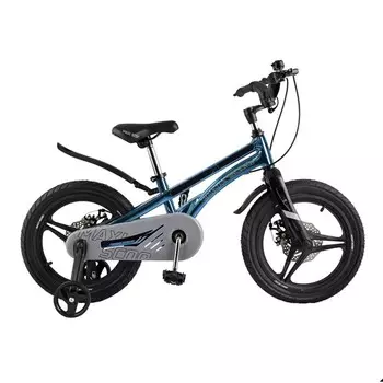 Велосипед 16" Maxiscoo Ultrasonic делюкс, цвет зелёный перламутр