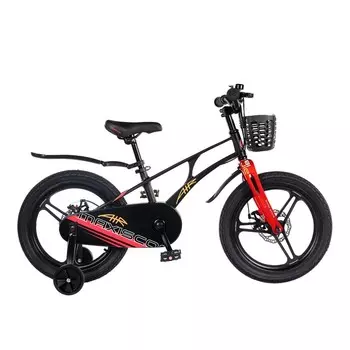 Велосипед 18'' Maxiscoo AIR Pro, цвет Черный Матовый