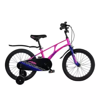 Велосипед 18'' Maxiscoo AIR Стандарт, цвет Розовый Жемчуг