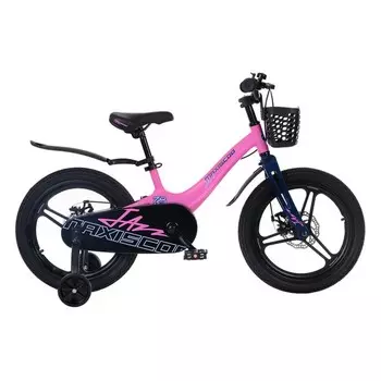 Велосипед 18'' Maxiscoo JAZZ Pro, цвет Розовый Матовый
