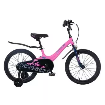 Велосипед 18'' Maxiscoo JAZZ Стандарт, цвет Розовый Матовый