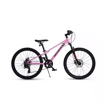 Велосипед 24'' Maxiscoo 7BIKE M300, цвет Розовый
