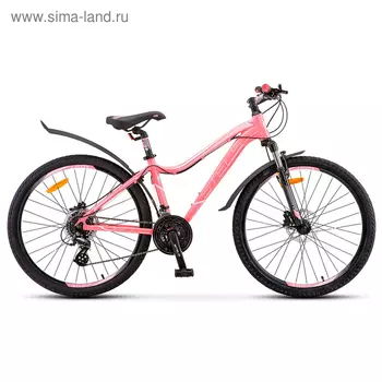 Велосипед 26" Stels Miss-6100 D, V010, цвет светло-красный, размер рамы 17"