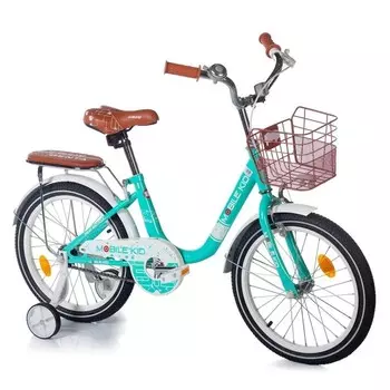 Велосипед GENTA 18, колёса 18", голубой