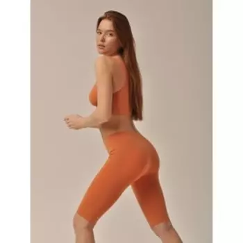 Велосипедки Short leggings, размер S, цвет карамель