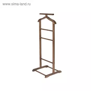 Вешалка костюмная В 6Н, 370х350х1070, Темно-коричневый