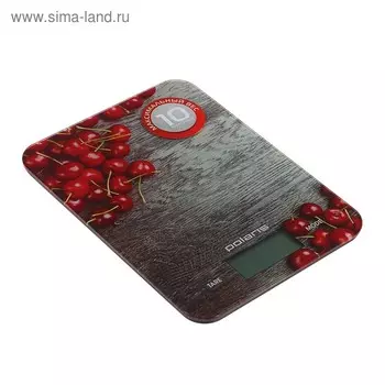 Весы кухонные Polaris PKS 1046 DG, до 10 кг, серые