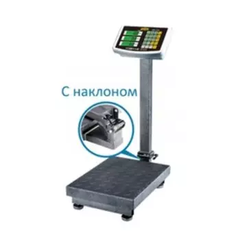 Весы напольные товарные SIBS-500N с индикатором из нержавеющей стали
