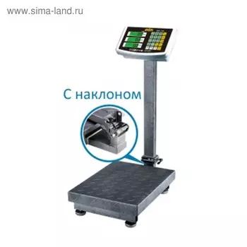 Весы напольные товарные SIBS-500N с индикатором из нержавеющей стали