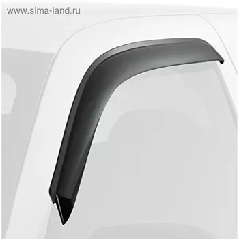 Ветровики SkyLine Volvo S60 2010, набор 4 шт