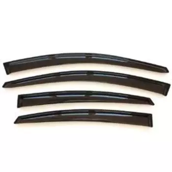 Ветровики SKYWAY, Hyundai Solaris 2011-2017, седан, комплект 4шт, VHy002