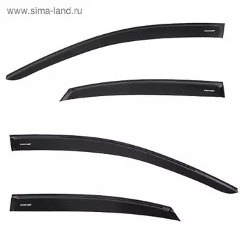 Ветровики Voron Glass Corsar Citroen BERLINGO VU II 2008-, фургон, 2шт