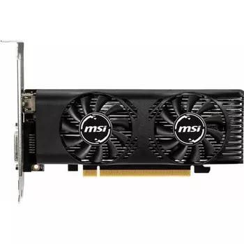Видеокарта MSI 4GT LP, GeForce GTX 1650 4 Гб, GDDR5, HDMI, DVI