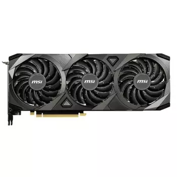 Видеокарта MSI RTX 3080 VENTUS 3X PLUS 10G OC LHR RU, RTX 3080, 10Gb, GDDR6, HDMI, DP