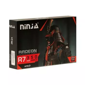 Видеокарта Ninja R7 350, 2Гб, 128bit, GDDR5, DVI, HDMI, HDCP