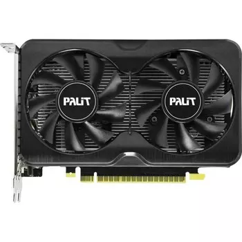 Видеокарта Palit PA-GTX1630 DUAL 4G, GeForce GTX 1630, 4Gb, 64 GDDR6, HDMI, DP