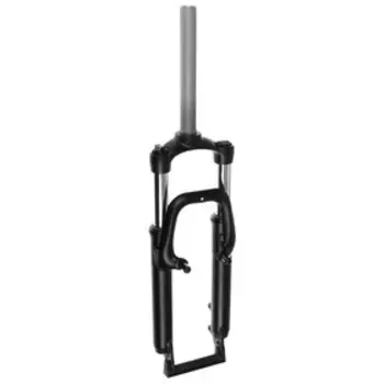 Вилка амортизационная 24", шток 1"-1/8, пружина, ход 80 мм, диск/Vbr