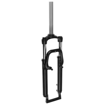Вилка амортизационная 27.5", шток 1"-1/8, пружина, ход 100 мм, под диск, V-brake