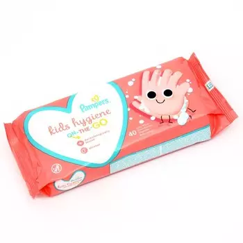 Влажные салфетки детские Pampers Kids Hygiene, 40 шт.