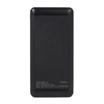 Внешний аккумулятор BYZ Power Bank W3, 10000 мАч, 2хUSB, microUSB, черный